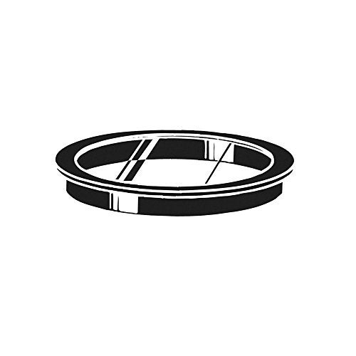 Kichler 4.75" Accessory Lens in Black, 9534BK, (4.75” W x 1” H) - Image 4