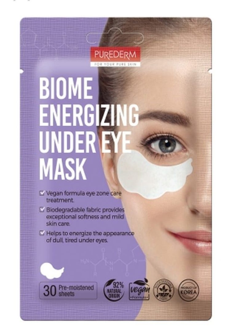 Purederm PUREDERM BIOME ENER UNDER EYE MASK 30'S 