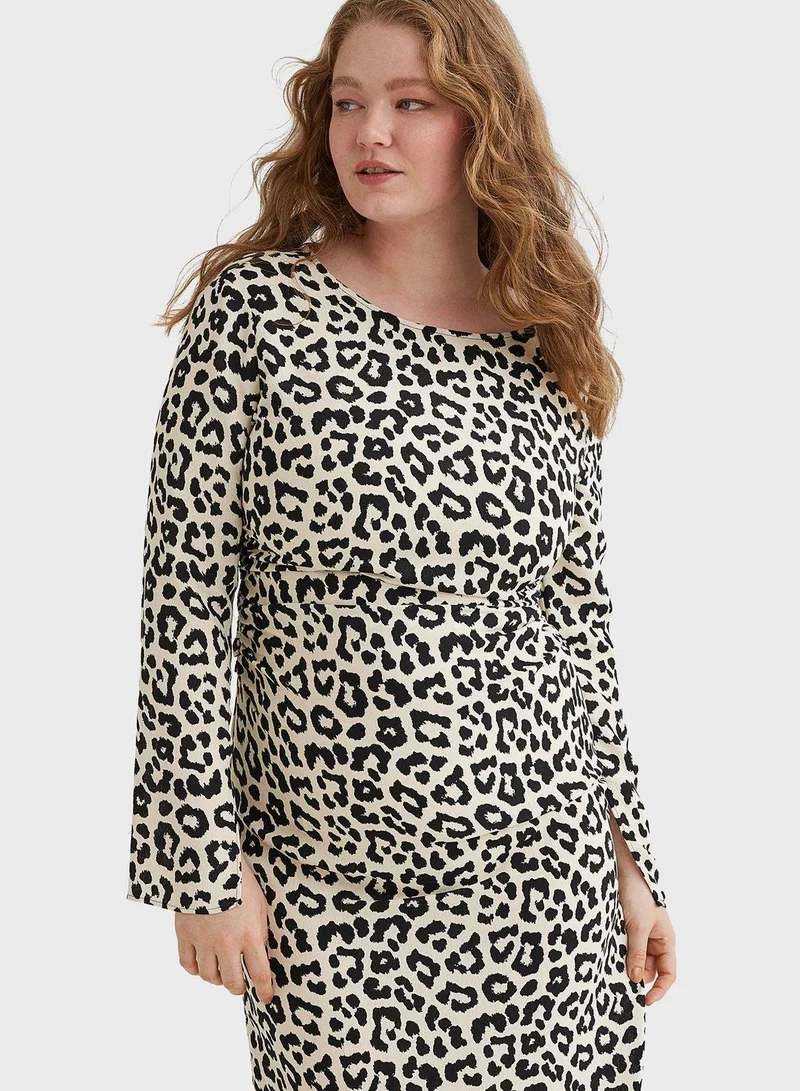 H&M Leopard Print Dress