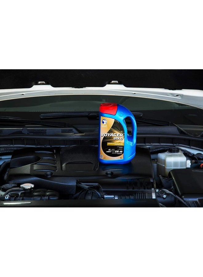 ADNOC Voyager Gold 5W/40 Sn Engine Oil - Image 3