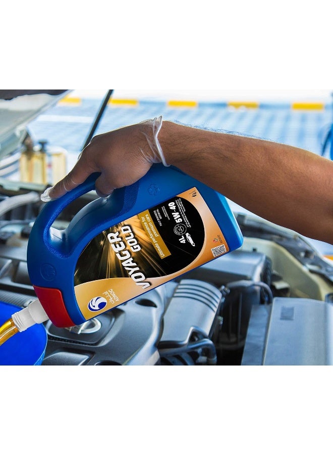 ADNOC Voyager Gold 5W/40 Sn Engine Oil - Image 4
