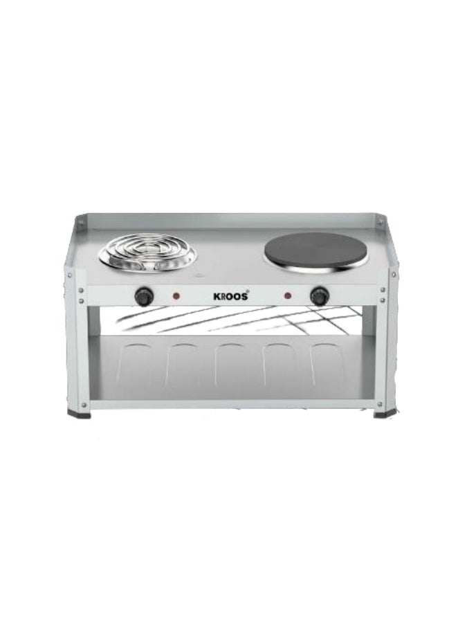 Electric stove with two burners, modern design to suit all tastes, high quality, 2500 watts, model KR-5713 - pzsku/Z15F2857F69F3F24C520FZ/45/_/1736350459/c37cd723-03ef-44f0-9ada-6c0e3cd5e21f