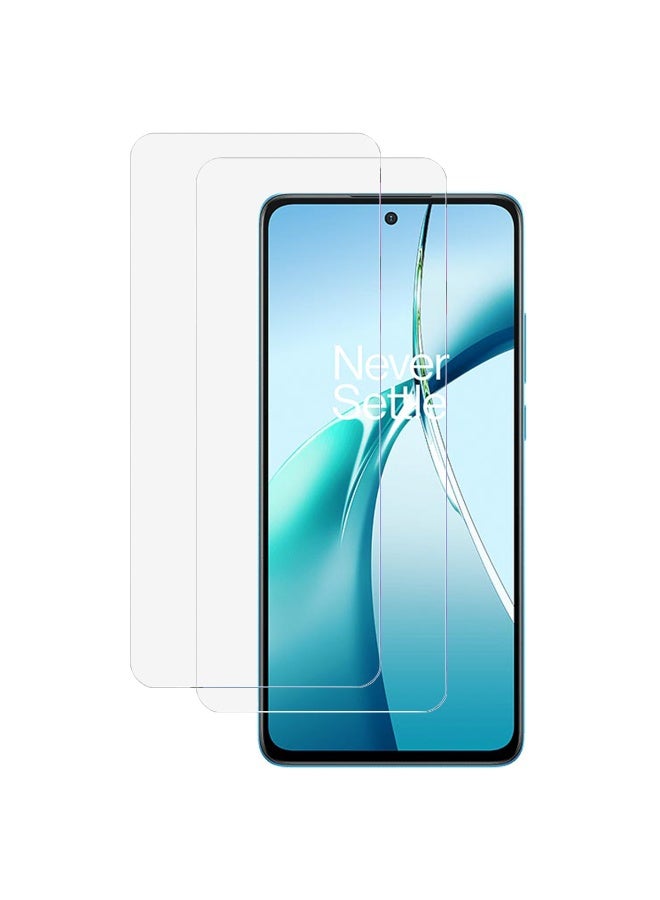 SanHu 2 Piece Pack for OnePlus Nord CE4 Lite 5G Screen Protector - Full Coverage Delicate Touch Tempered Glass Screen Protector for OnePlus Nord CE4 Lite 5G，Clear - Image 1