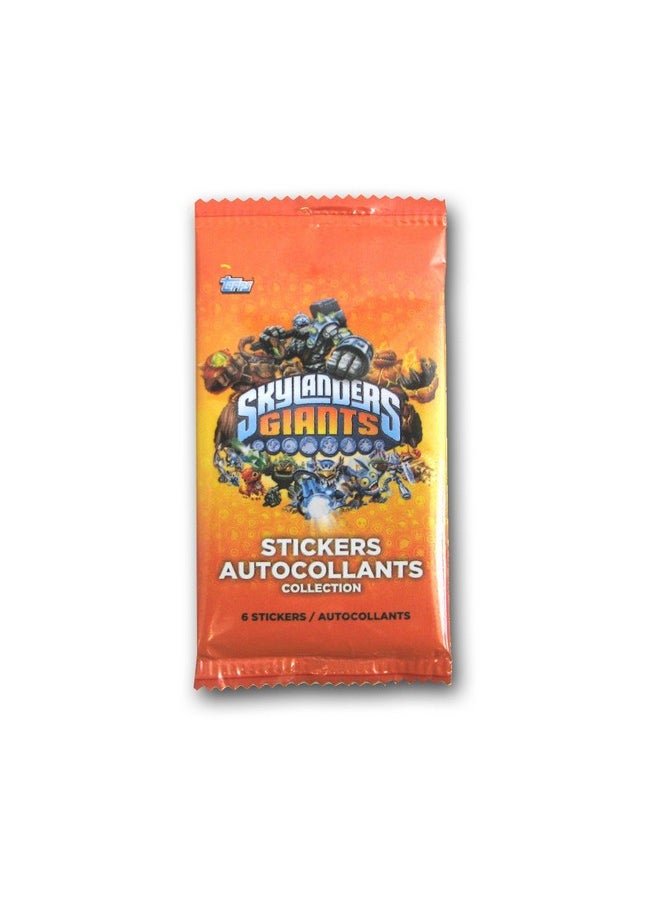 Topps Skylanders Giants Stickers Pack  - Image 2