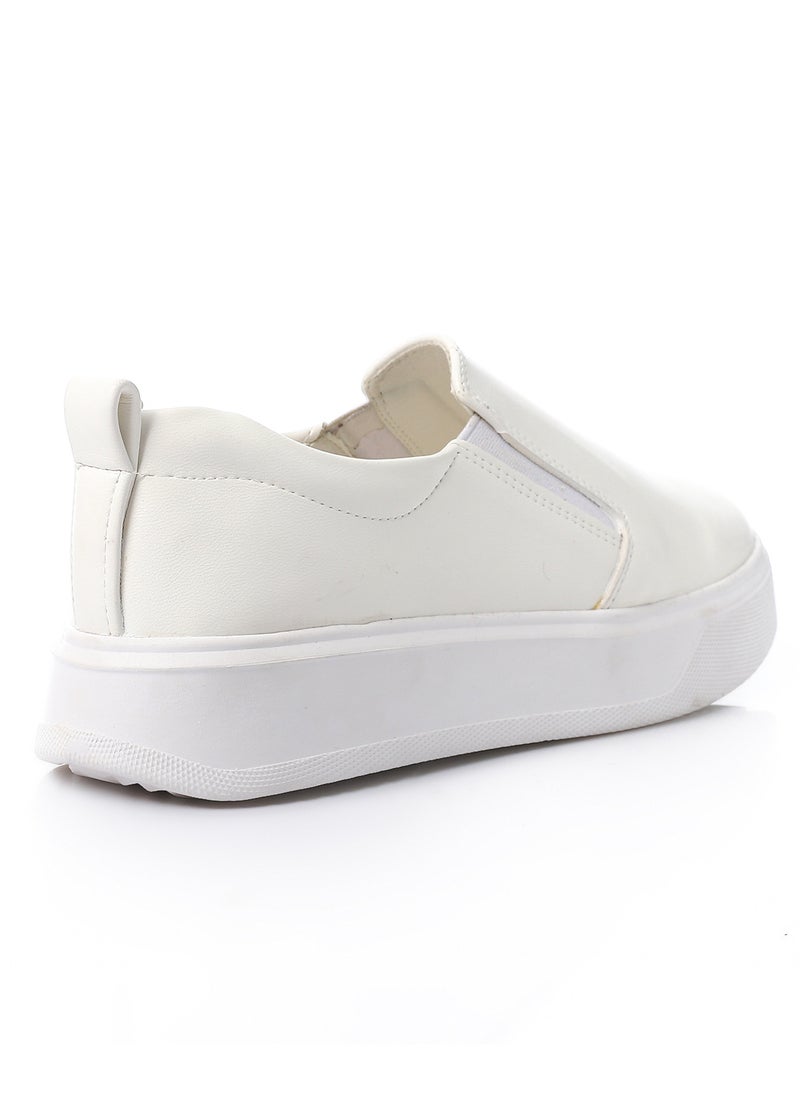 Mr.joe Flat Slip On Women Espadrilles For Women White 3891  - Image 2