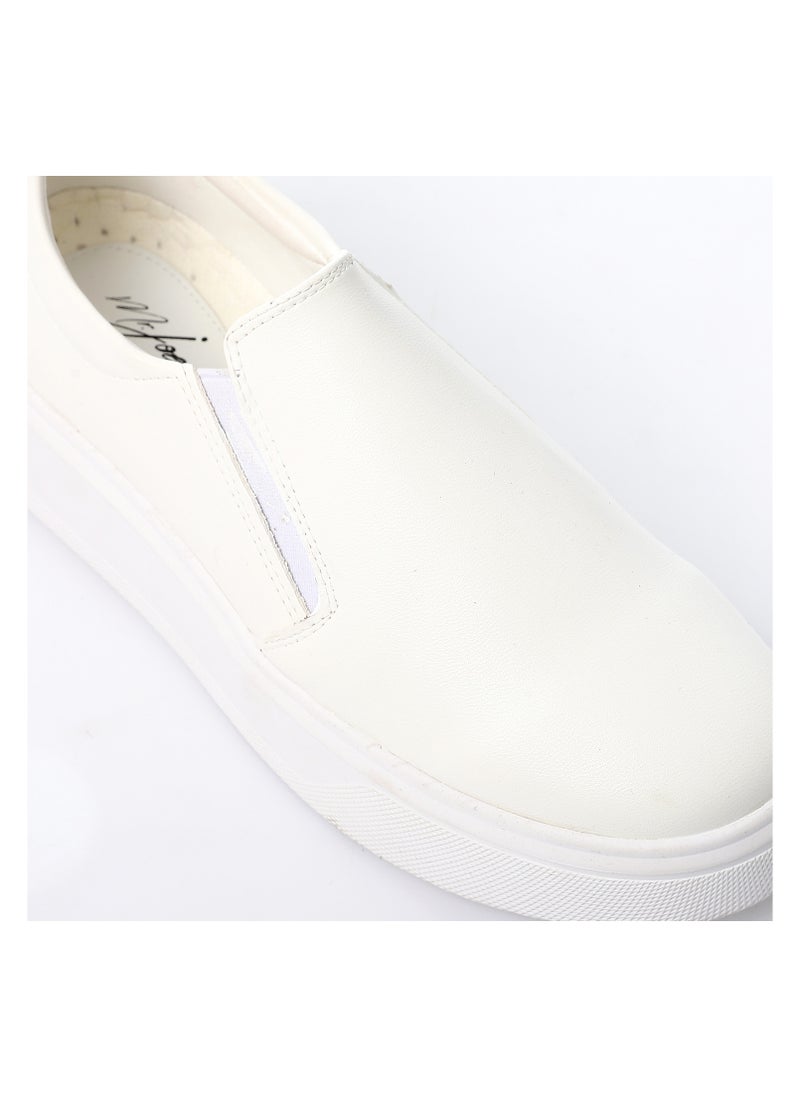 Mr.joe Flat Slip On Women Espadrilles For Women White 3891  - Image 1