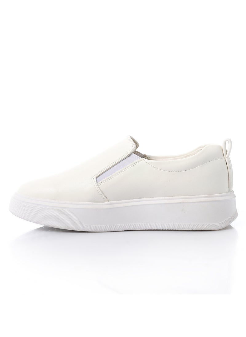 Mr.joe Flat Slip On Women Espadrilles For Women White 3891  - Image 5