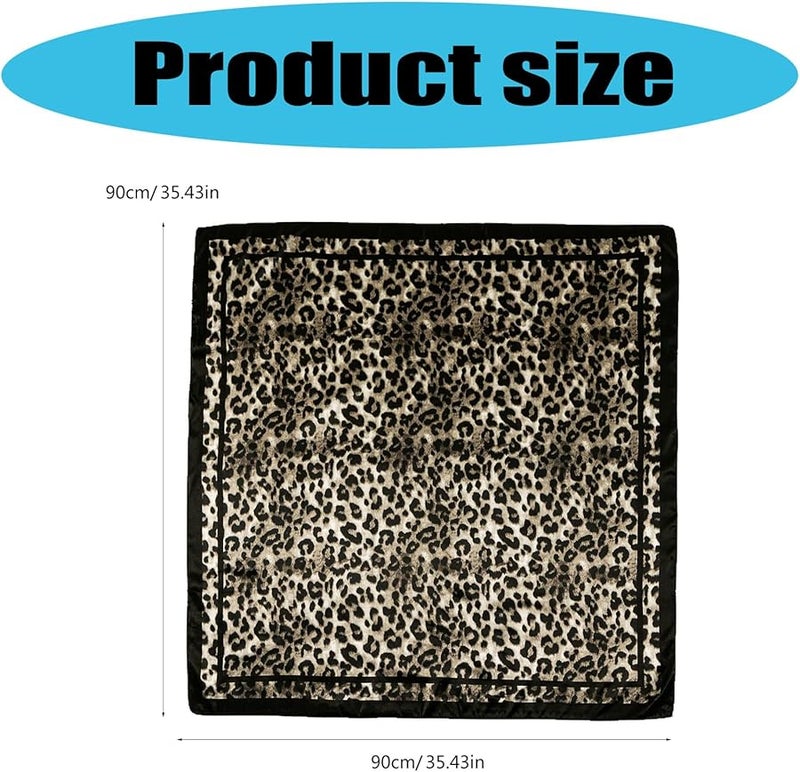 Coffee Animal Print Sun Protective Lightweight Shawl Scarf For Beach Festival Outdoor - Image 5