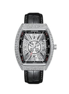 KIMSDUN Luxury Starry Sky Men's Watch with Diamond-Accented Barrel Shape, Stylish Design for Business & Casual Wear  - Image 1
