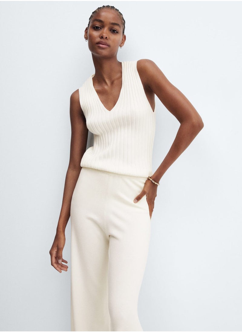 MANGO - High Waist Pants - Image 1