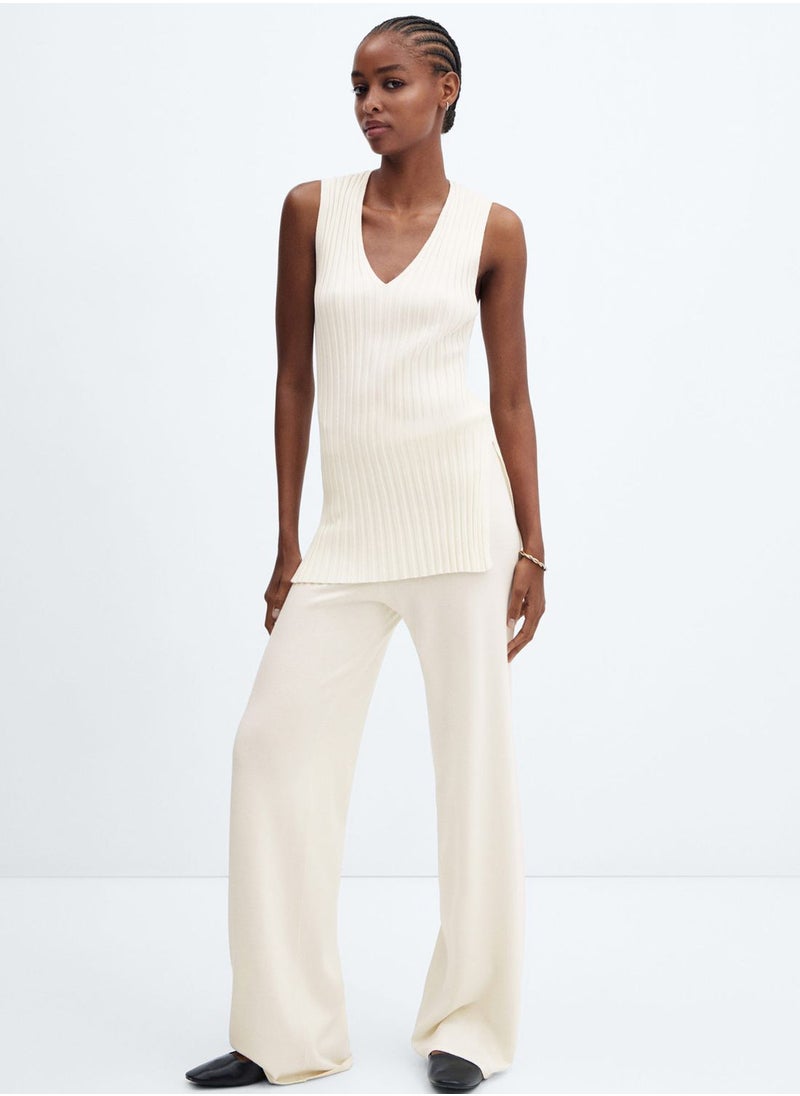 MANGO - High Waist Pants - Image 1