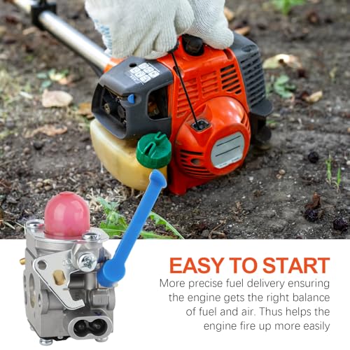 HUZTL 128LD Carburetor Air Filter Tool Fuel Line Filter Carb Tune Up Kit for Husqvarna Trimmer Edger 128C 128CD 128L 128R 128RJ Poulan Zama C1Q-W40A - Image 5