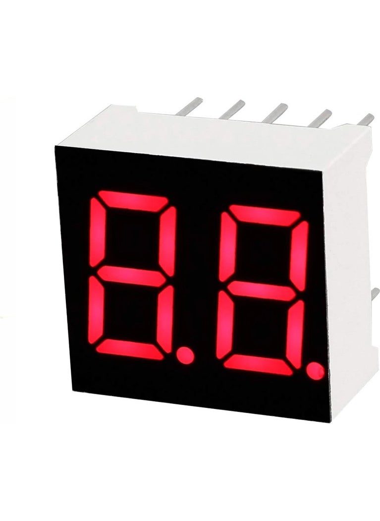 Elektromall 0.28 Inch 2 Digit Red Anode 7 Segment Display - 3 Pieces  - Image 1
