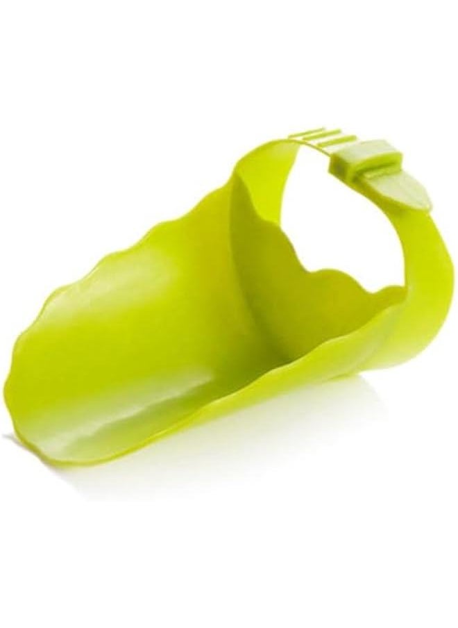 OCTOBER Kids Faucet Extender, PP Material, Easy Installation, Kids Friendly Design, Designed for Kids, Faucet Extension (Green)  - Image 2