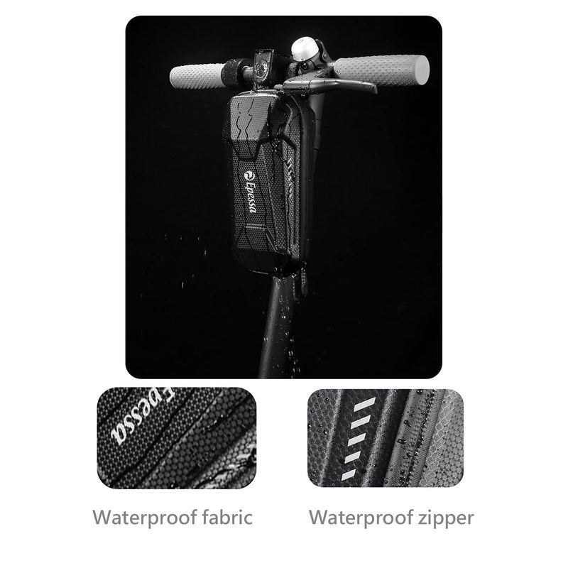 Epessa Epessa Universal Scooter Bag, Waterproof Scooter Storage Bag, Electric Scooter Handlebar Bag for Carrying Charger Tools Repair Tools/Large Capacity/Portable (3L)  - Image 3