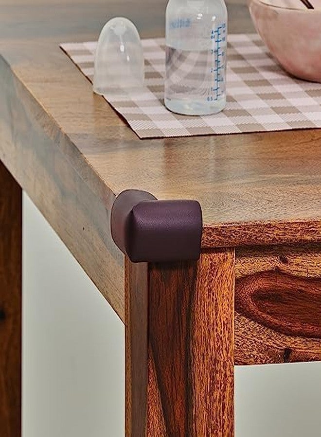 Supples Amazon Brand - Supples Baby Proofing Pre-Taped Corner Guards | Brown | Pack of 20 | Babyproof Foam Protectors for Sharp Corners | Non-Toxic, BPA Free | Tested As Per is 9873 Standards - Image 5