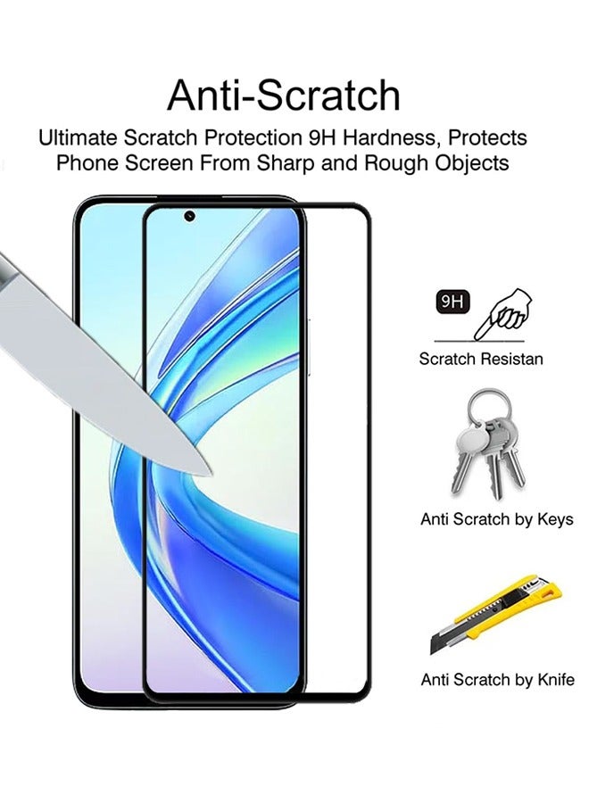 X-level 2 Pack Tempered Glass Screen Protector For HONOR X7b 4G with Comfortable Touch Feeling,Easy Clean Install,Anti-scratch Anti-drop Anti-fingerprint Phone Display Cover Accessory - Image 3