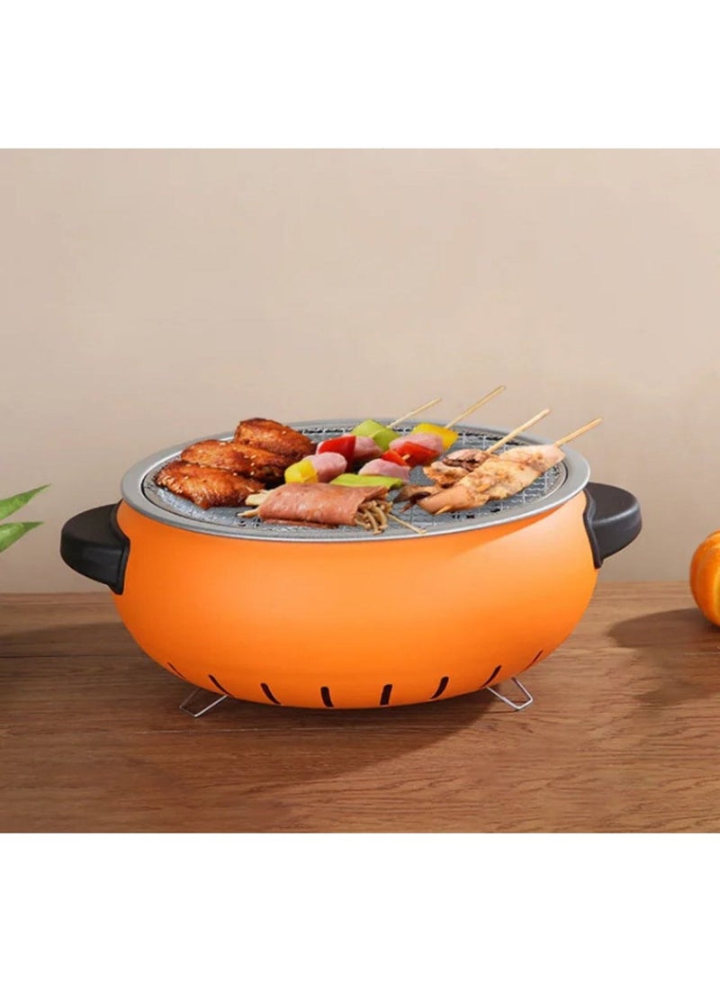 Barbecue Grill Tabletop Outdoor Grill,Fireplace,Mini Camping BBQ Grill,for Party,Outdoor,Backpacking,Backyard - Image 1