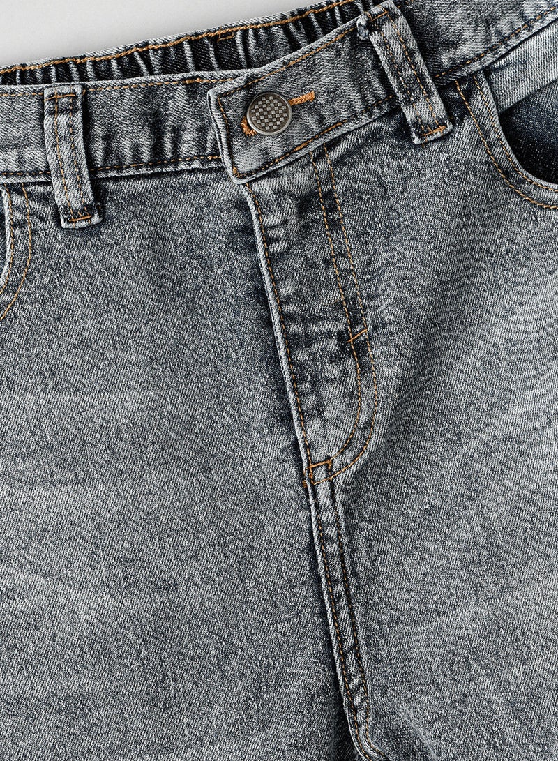 JAM Woven grey bleached denim - Image 5