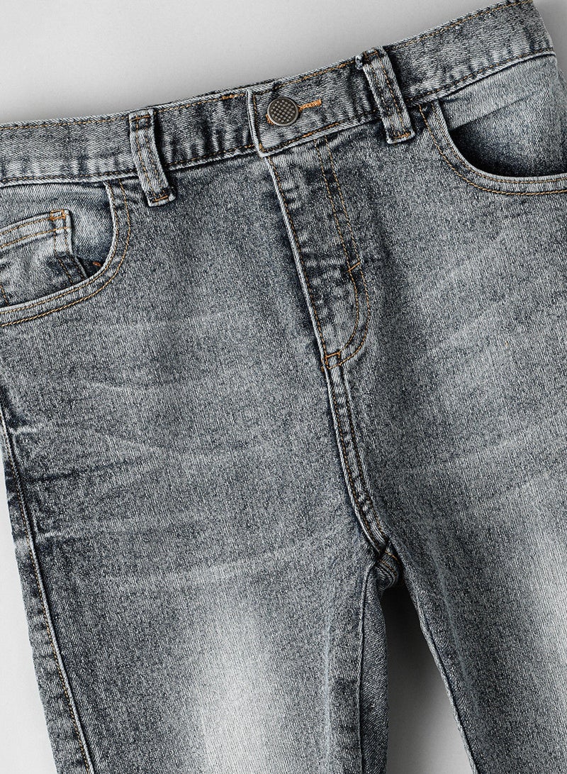 JAM Woven grey bleached denim - Image 4