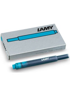 LAMY Fountain Pen Cartridge Turquoise 5Li T10T 