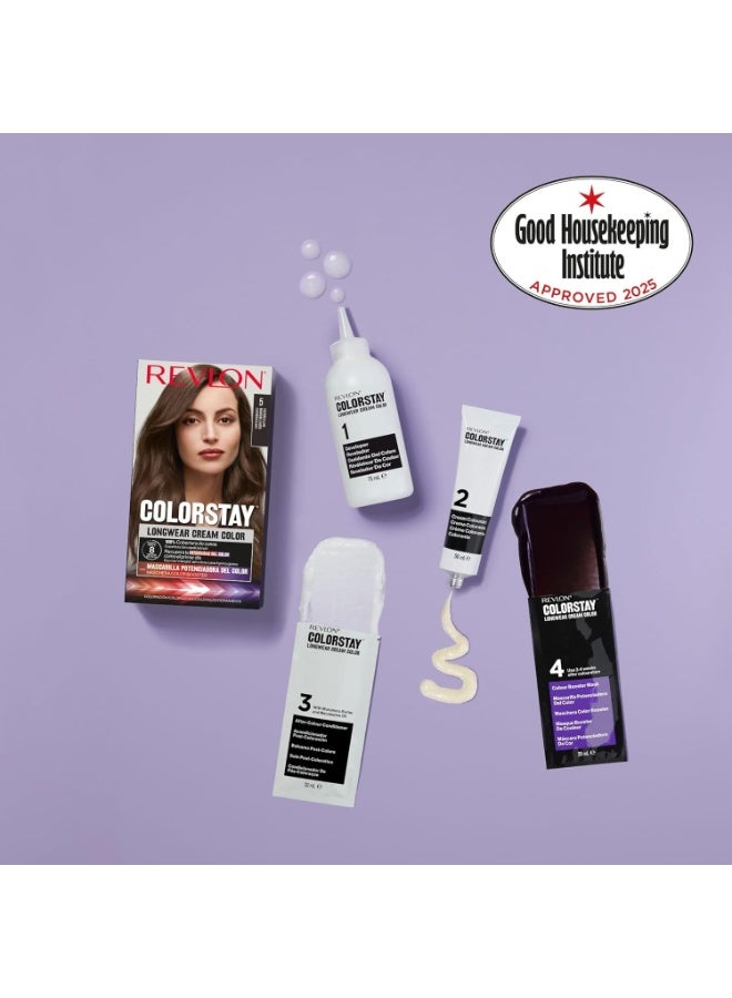 ريفلون كولورستاي صبغة شعر دائمة رقم 4.15 شوكولاتة جلاسيه ريفلون - Image 4