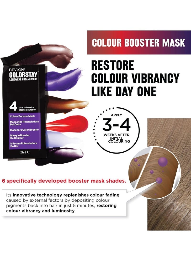 ريفلون كولورستاي صبغة شعر دائمة رقم 4.15 شوكولاتة جلاسيه ريفلون - Image 3