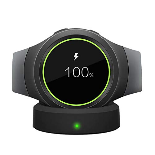EXMRAT Compatible for Samsung Gear S2 Charger, Charging Cradle Dock for Gear S2, Gear S2 Classic Smart Watch (Black) - Image 4