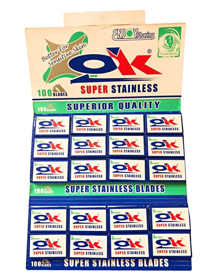 Lord 100 Ok Super Stainless Double Edge Razor Blades - Image 1