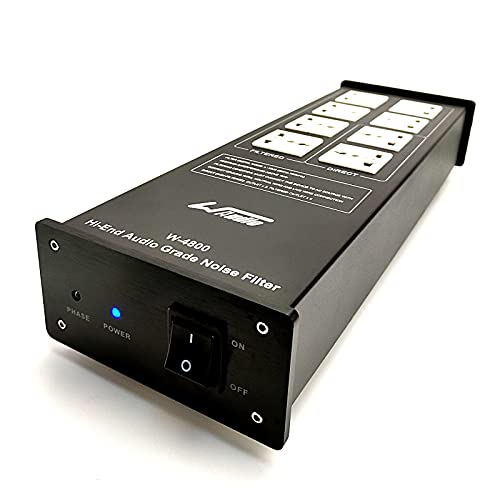 WAudio AC Noise Power Filter - Line Conditioner Power Purifier Surge Protector with Universal Outlets - Image 2