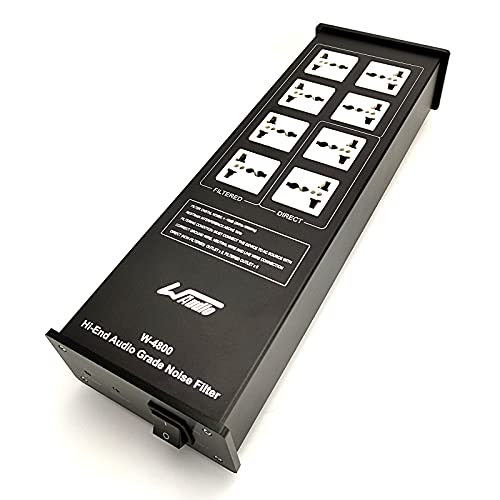 WAudio AC Noise Power Filter - Line Conditioner Power Purifier Surge Protector with Universal Outlets - Image 1