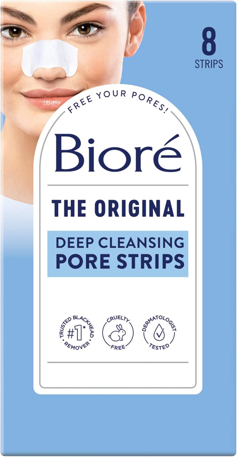 Bioré The Original Deep Cleansing Pore Strips for Nose - 8 Pieces - Image 1