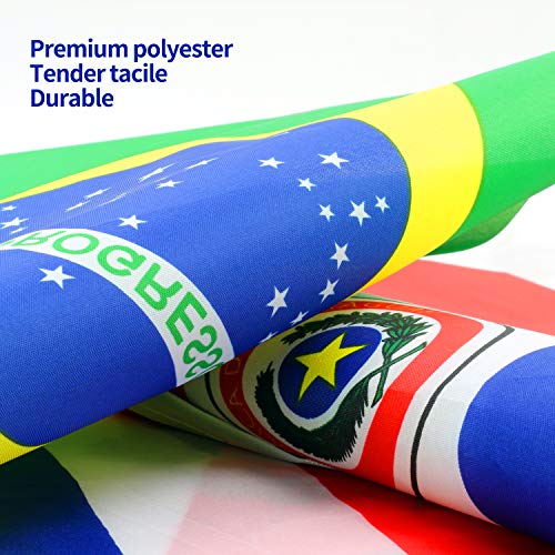 Anley Latin America 23 Countries String Flags - Assorted Latino Flag Banners for Heritage Hispanic Month International Events Conference Party Decoration Sports Bars - 32 Ft 23 Flags - Image 5