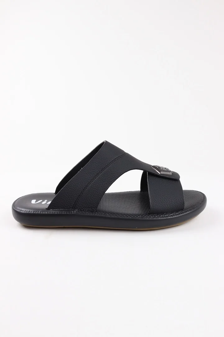 Viny Viny Traditional Arabic Sandals for Men – Comfortable Slip-On Design – Everyday Wear – Black, White, Coffee