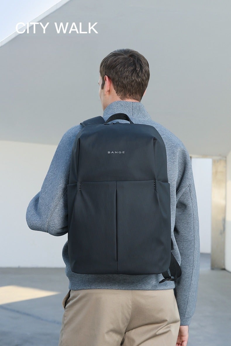 بانجي حقيبة ظهر للسفر مقاومة للماء، حقيبة ظهر محمولة معتمدة للطيران للسفر الدولي، حقيبة ظهر متينة ومقاومة للماء للكمبيوتر المحمول، حقيبة ظهر لعطلة نهاية الأسبوع للأعمال للجنسين... - Image 3