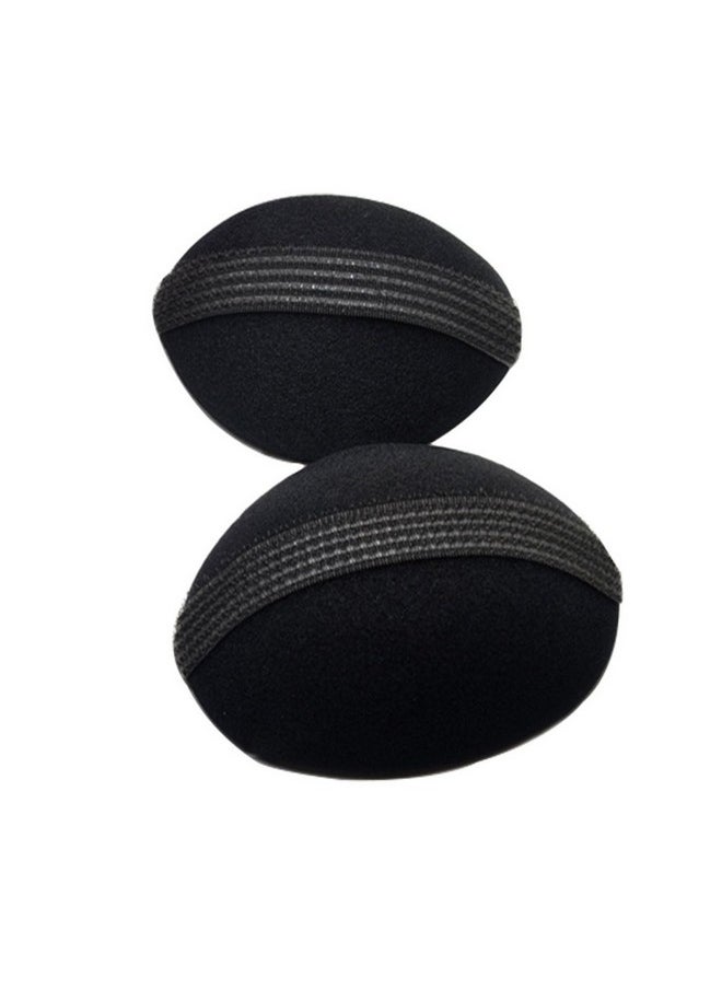 FOK Fok Set Of 2Pc Hair Puff Up Volumizer Oval Hair Puff Maker Hair Style Accessory 