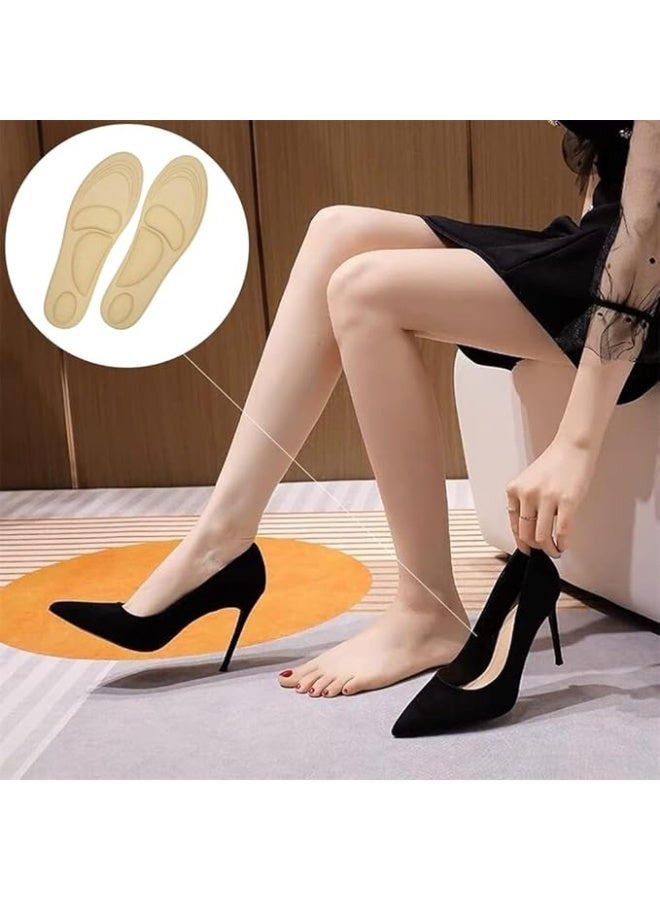 DUNISO 3 Pairs Insoles，Memory Foam Insoles，Orthotic Shoe Inserts，Comfort Cushioning Shoe Inserts，Soft and Breathable,Can Be Trim，Support Against Plantar Fasciitis and Foot Pain，Sizes 35-39 - Image 5