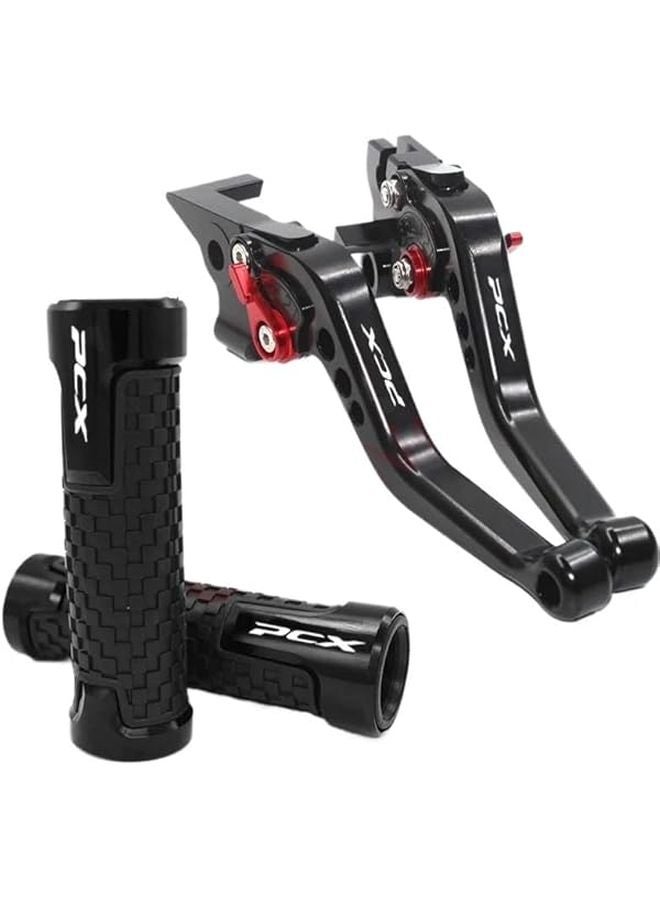 Red Adjustable Brake Clutch Levers for Honda PCX 125 150 Motorcycle Handlebar Grips - Image 5