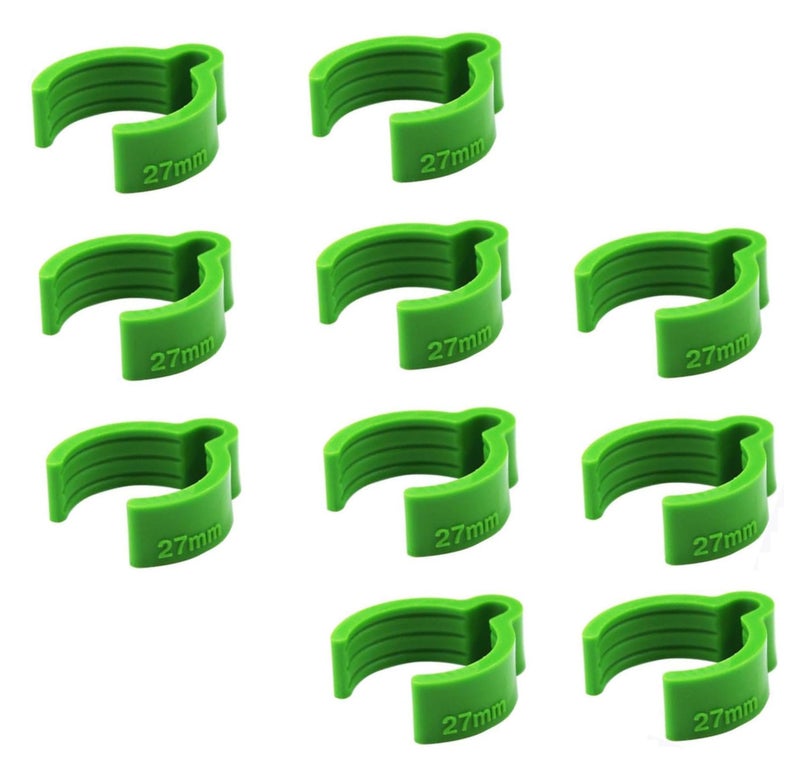 KAZFFD 10-Pack Dust Hose Organizer Clips - 37mm Diameter for Festool Vacuum D27 Hoses, Sander & Dust Extractor | Coiled Hose Holder - Image 1