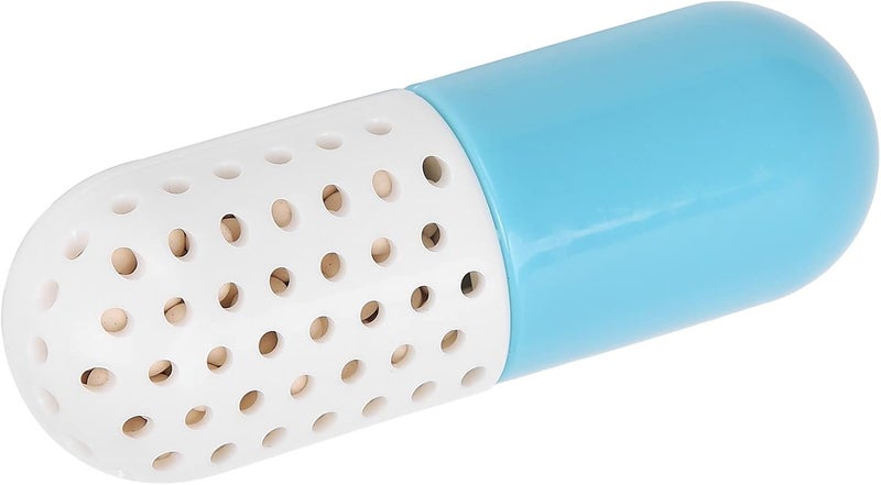 klarako Shoes Capsules, Long-Lasting Shoes Freshener Shoe Deodorizer Pills for Shoes Wardrobe Bags Car(Blue and white) - Image 1