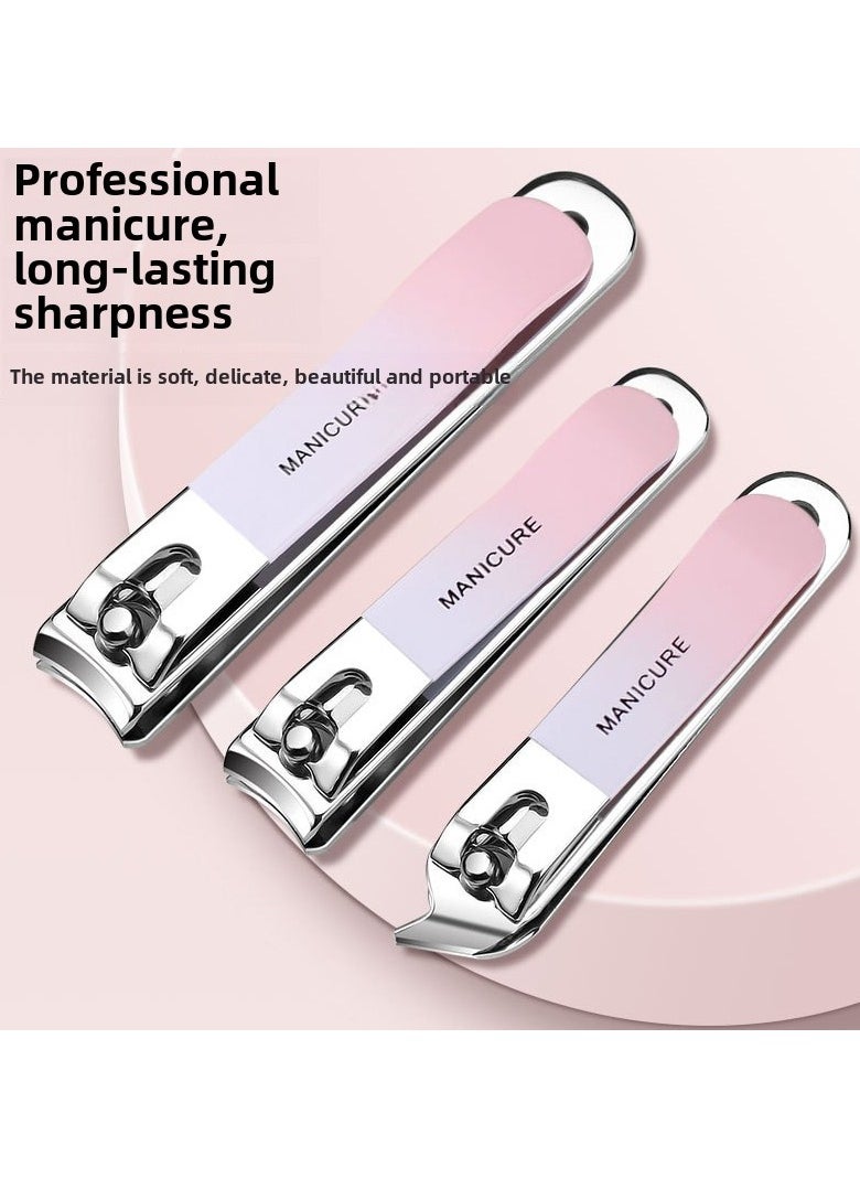 Goolsky 10 in 1 Professional Nail Clippers Pedicure Kit, Manicure Tool Kit, Stainless Steel Facial Grooming Set Kit, Gift Idea for Women, Men, Girls, Teens  - Image 2