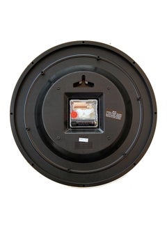 Ajanta Ajanta Plastic Abstract Sweep Analog Clock 30.3 Cm X 30.3 Cm X 4.5 Cm, Black  - Image 3