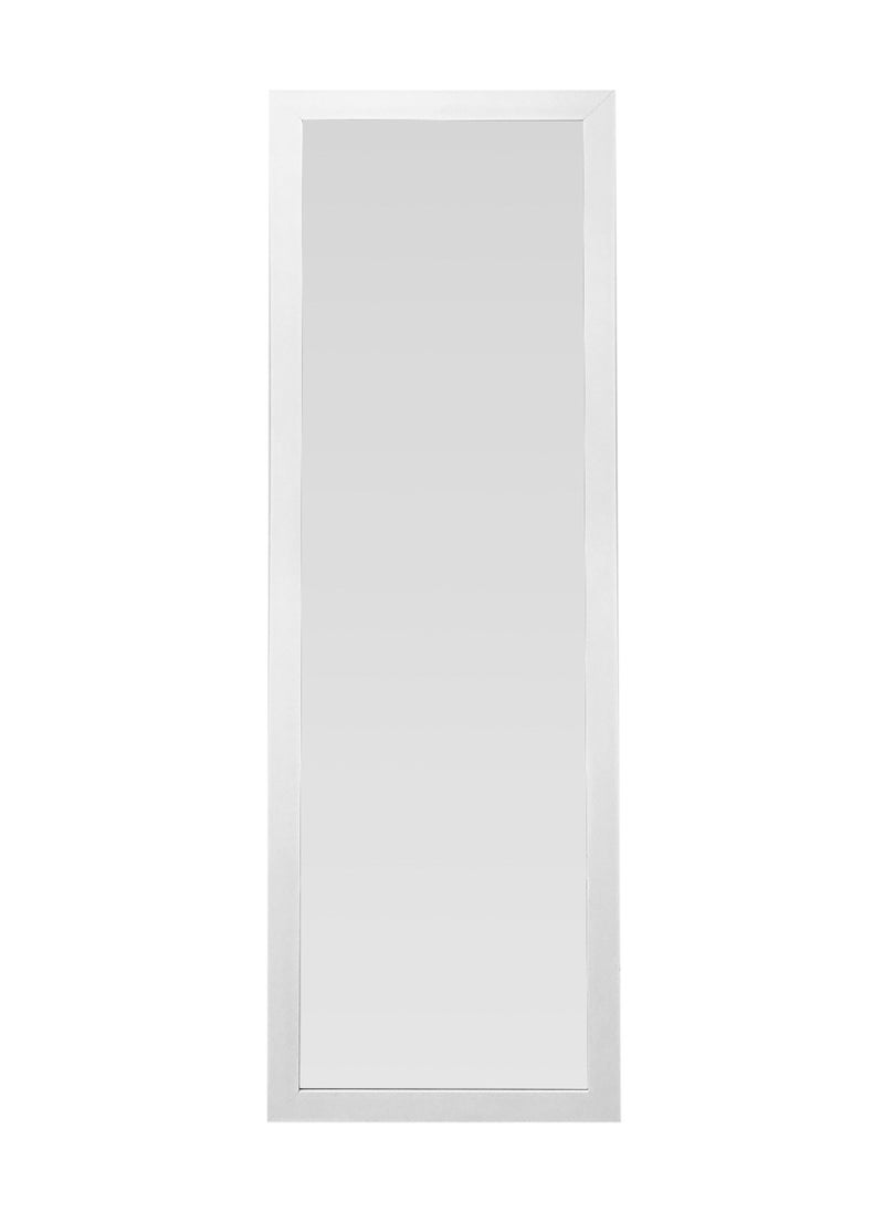 Decorhills - Stand Mirror Full Length Mirror Standing Hanging or Leaning Against Wall, Large Rectangle Bedroom Mirror Floor Mirror Dressing Mirror Wall-Mounted Mirror, PVC Thin Frame 40x140 cm - Image 1