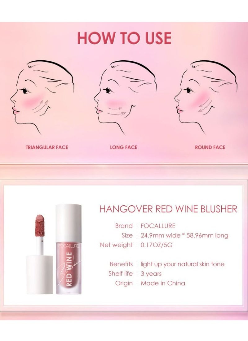 Hangover Red Wine Blusher Long Lasting -#2 - pzsku/Z15F48B6EE55FFFE197F7Z/45/_/1692177167/226d2c23-1972-4bc8-8aa9-a7875a40898e