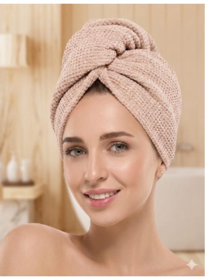 Migos Terbonne microfiber towel in light brown (Havana). - Image 2