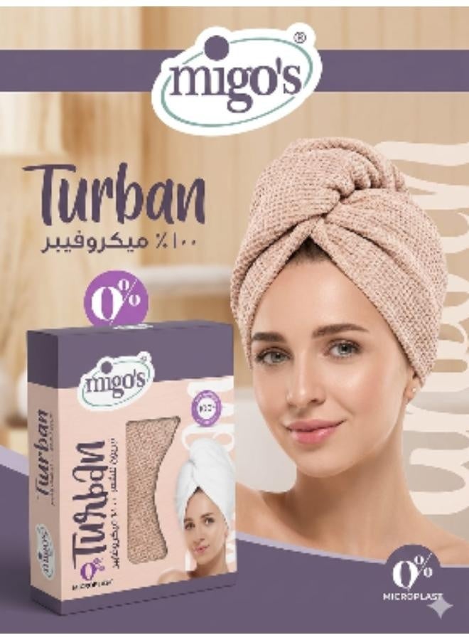 Migos Terbonne microfiber towel in light brown (Havana). - Image 3