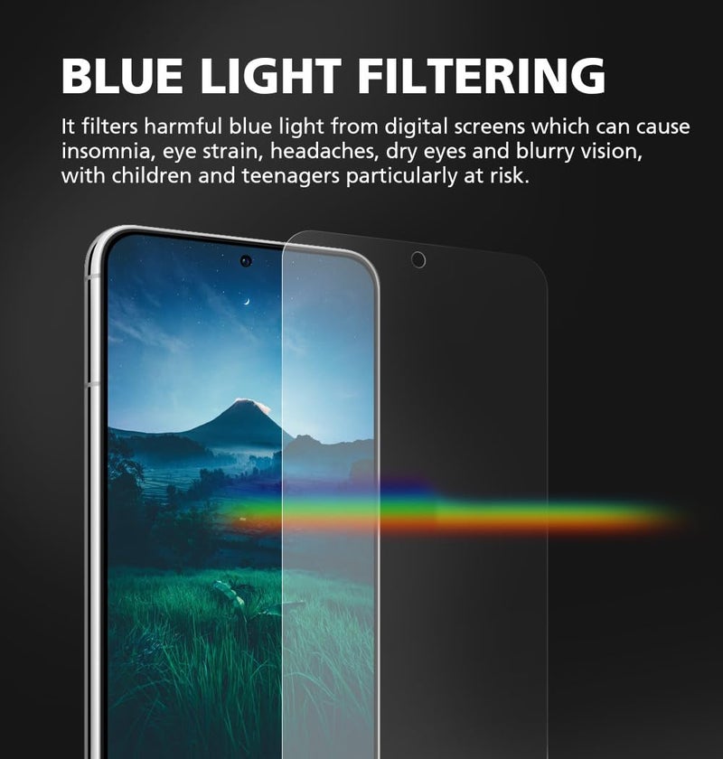 DIACUBE [3+3] Blue Light Blocking Matte Screen Protector for Samsung Galaxy Z Fold 7, 3 Pack Inside + 3 Pack Front, EPU+TPU Hybrid Film, Anti Glare, Anti Fingerprint, Self-Healing, Easy Installation with Alignment Jig - Image 2