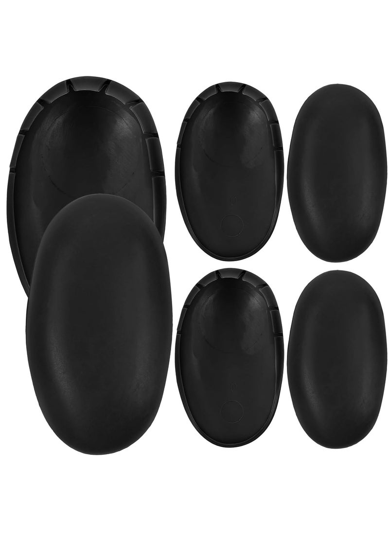 Healeved Healeved 3 Pairs Ear Covers for Hair Dye Ear Protector for Hair Dryer Ear Shower Caps Ear Shield Earmuffs Hair Coloring Ear Caps for Salon Barber Home Hair Dye Bathing 