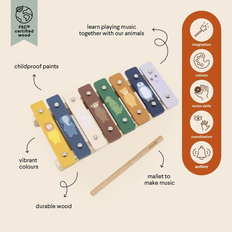 Trixie Wooden Xylophone - Image 2