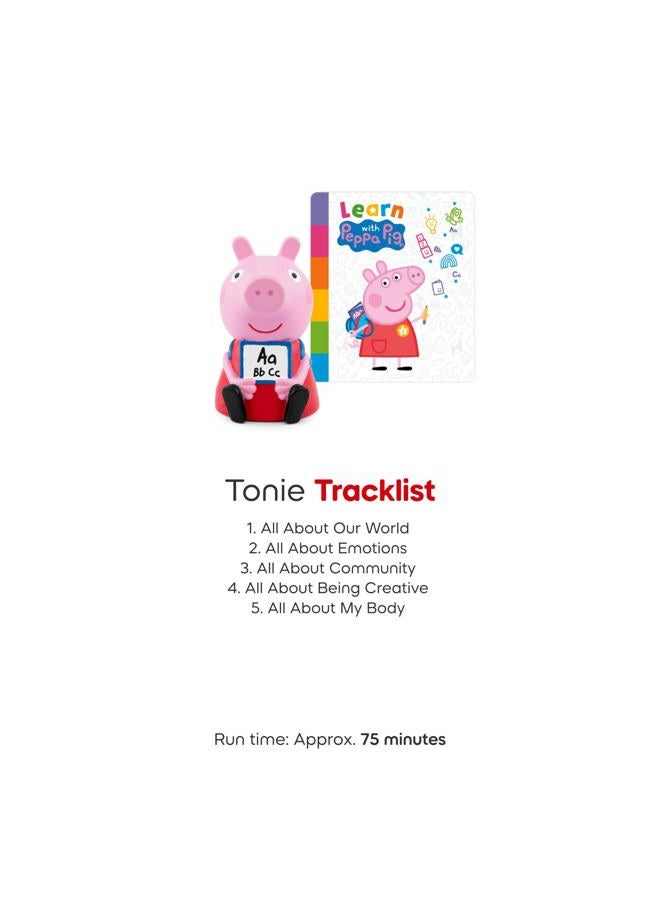 Tonies Peppa Pig Audio Toy Figurine from Learn with Peppa - Image 5